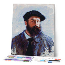 Carica l'immagine nel visualizzatore di Gallery, Diamond Painting - Autoritratto con berretto - Monet