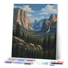 Carica l'immagine nel visualizzatore di Gallery, Diamond Painting - Parco nazionale di Yosemite - California