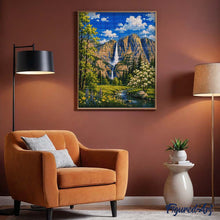 Carica l'immagine nel visualizzatore di Gallery, Diamond Painting - Parco nazionale di Yosemite, Cascata Vernal - California