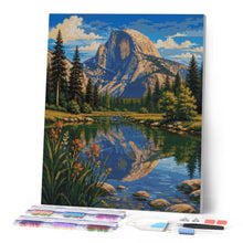 Carica l'immagine nel visualizzatore di Gallery, Diamond Painting - Parco nazionale di Yosemite, Half Dome - California