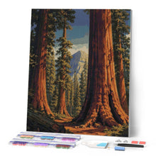 Carica l'immagine nel visualizzatore di Gallery, Diamond Painting - Parco nazionale di Yosemite, Mariposa Grove - California