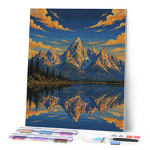 Carica l'immagine nel visualizzatore di Gallery, Diamond Painting - Parco nazionale del Grand Teton - Wyoming