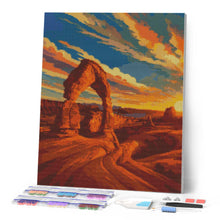 Carica l'immagine nel visualizzatore di Gallery, Diamond Painting - Parco nazionale degli Arches - Utah