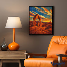 Carica l'immagine nel visualizzatore di Gallery, Diamond Painting - Parco nazionale degli Arches - Utah