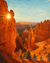 Carica l'immagine nel visualizzatore di Gallery, Diamond Painting - Parco nazionale del Bryce Canyon - Utah