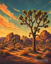 Carica l'immagine nel visualizzatore di Gallery, Diamond Painting - Joshua Tree National Park - California