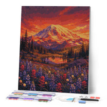 Carica l'immagine nel visualizzatore di Gallery, Diamond Painting - Parco nazionale del Monte Rainier - Washington