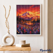 Carica l'immagine nel visualizzatore di Gallery, Diamond Painting - Parco nazionale del Monte Rainier - Washington