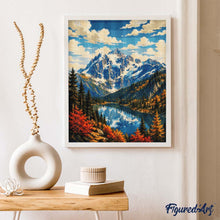 Carica l'immagine nel visualizzatore di Gallery, Diamond Painting - Parco nazionale delle North Cascades - Washington