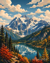Carica l'immagine nel visualizzatore di Gallery, Diamond Painting - Parco nazionale delle North Cascades - Washington