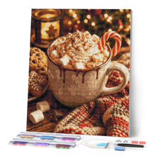 Carica l'immagine nel visualizzatore di Gallery, Diamond Painting - Cioccolata calda a Natale