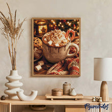 Carica l'immagine nel visualizzatore di Gallery, Diamond Painting - Cioccolata calda a Natale