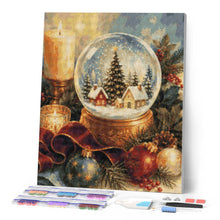 Carica l'immagine nel visualizzatore di Gallery, Diamond Painting - Palla di neve di Natale