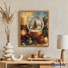 Carica l'immagine nel visualizzatore di Gallery, Diamond Painting - Palla di neve di Natale