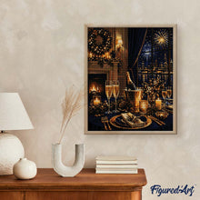 Carica l'immagine nel visualizzatore di Gallery, Diamond Painting - Elegante cena di Capodanno