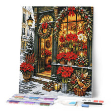 Carica l'immagine nel visualizzatore di Gallery, Diamond Painting - Fioreria a Natale