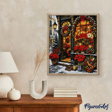 Carica l'immagine nel visualizzatore di Gallery, Diamond Painting - Fioreria a Natale