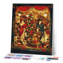 Carica l'immagine nel visualizzatore di Gallery, Diamond Painting - Negozio di giocattoli a Natale