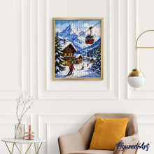 Carica l'immagine nel visualizzatore di Gallery, Diamond Painting - Vacanze invernali sulle Alpi