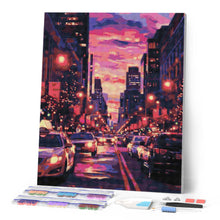 Carica l'immagine nel visualizzatore di Gallery, Diamond Painting - Tramonto urbano