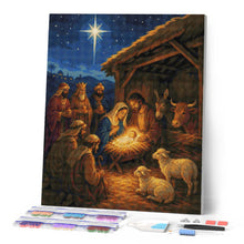 Carica l'immagine nel visualizzatore di Gallery, Diamond Painting - Presepe di Natale