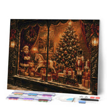 Carica l'immagine nel visualizzatore di Gallery, Diamond Painting - Vetrina natalizia