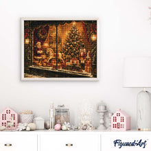 Carica l'immagine nel visualizzatore di Gallery, Diamond Painting - Vetrina natalizia