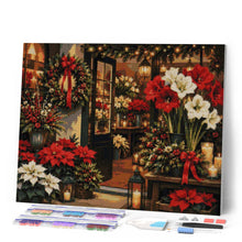Carica l'immagine nel visualizzatore di Gallery, Diamond Painting - Fiorista a Natale