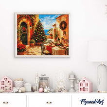 Carica l'immagine nel visualizzatore di Gallery, Diamond Painting - Natale in riva al mare