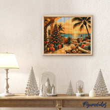 Carica l'immagine nel visualizzatore di Gallery, Diamond Painting - Natale sull'oceano