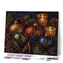 Carica l'immagine nel visualizzatore di Gallery, Diamond Painting - Palline di Natale