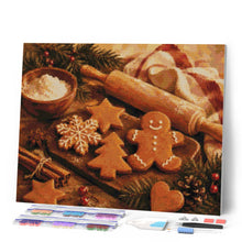 Carica l'immagine nel visualizzatore di Gallery, Diamond Painting - Pan di Zenzero e Cannella