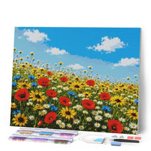 Carica l'immagine nel visualizzatore di Gallery, Diamond Painting - Prato di Fiori Selvatici