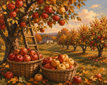 Carica l'immagine nel visualizzatore di Gallery, Diamond Painting - Raccolta nel Frutteto di Mele