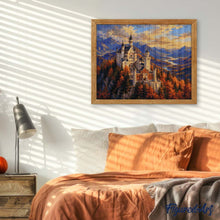 Carica l'immagine nel visualizzatore di Gallery, Diamond Painting - Castello di Neuschwanstein in Autunno