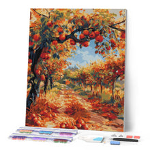 Carica l'immagine nel visualizzatore di Gallery, Diamond Painting - Mele Rosse sull'Albero d'Autunno