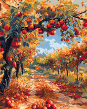 Carica l'immagine nel visualizzatore di Gallery, Diamond Painting - Mele Rosse sull'Albero d'Autunno