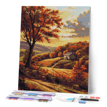 Carica l'immagine nel visualizzatore di Gallery, Diamond Painting - Campagna d'Autunno