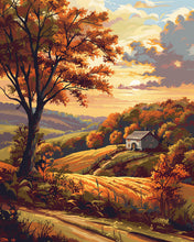 Carica l'immagine nel visualizzatore di Gallery, Diamond Painting - Campagna d'Autunno