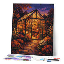Carica l'immagine nel visualizzatore di Gallery, Diamond Painting - Serra Luminosa in Autunno