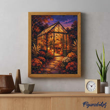 Carica l'immagine nel visualizzatore di Gallery, Diamond Painting - Serra Luminosa in Autunno