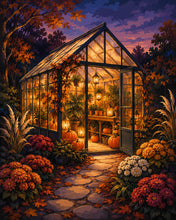 Carica l'immagine nel visualizzatore di Gallery, Diamond Painting - Serra Luminosa in Autunno