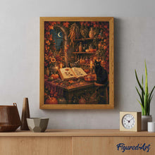 Carica l'immagine nel visualizzatore di Gallery, Diamond Painting - Antro della Strega d'Autunno