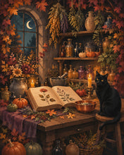Carica l'immagine nel visualizzatore di Gallery, Diamond Painting - Antro della Strega d'Autunno