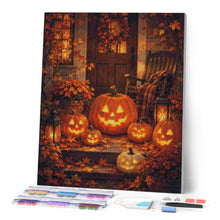 Carica l'immagine nel visualizzatore di Gallery, Diamond Painting - Jack o Lantern sul Portico