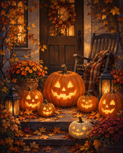 Carica l'immagine nel visualizzatore di Gallery, Diamond Painting - Jack o Lantern sul Portico