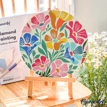 Carica l'immagine nel visualizzatore di Gallery, Diamond Painting su Disco di Legno - Primavera in Provenza