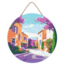 Carica l'immagine nel visualizzatore di Gallery, Diamond Painting su Disco di Legno - Primavera in Provenza