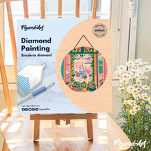 Carica l'immagine nel visualizzatore di Gallery, Diamond Painting su Disco di Legno - Finestra aperta - Matisse