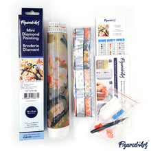 Carica l&#39;immagine nel visualizzatore di Gallery, Mini Diamond Painting 25x25cm Campane di Natale